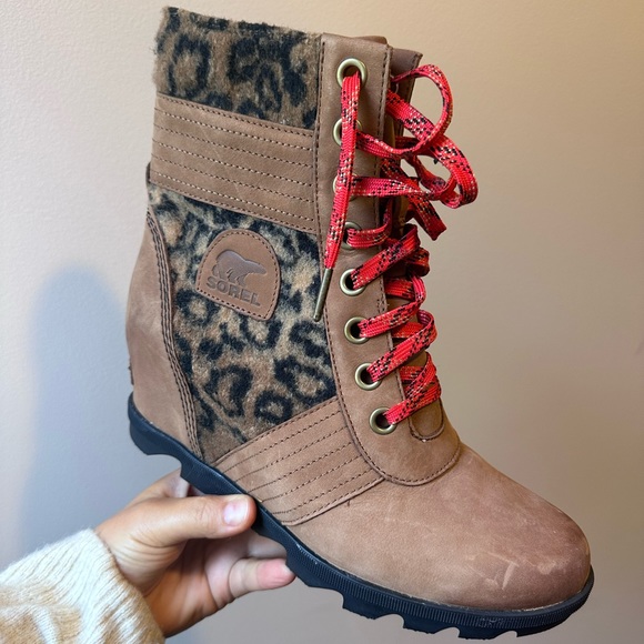 sorel cheetah boots